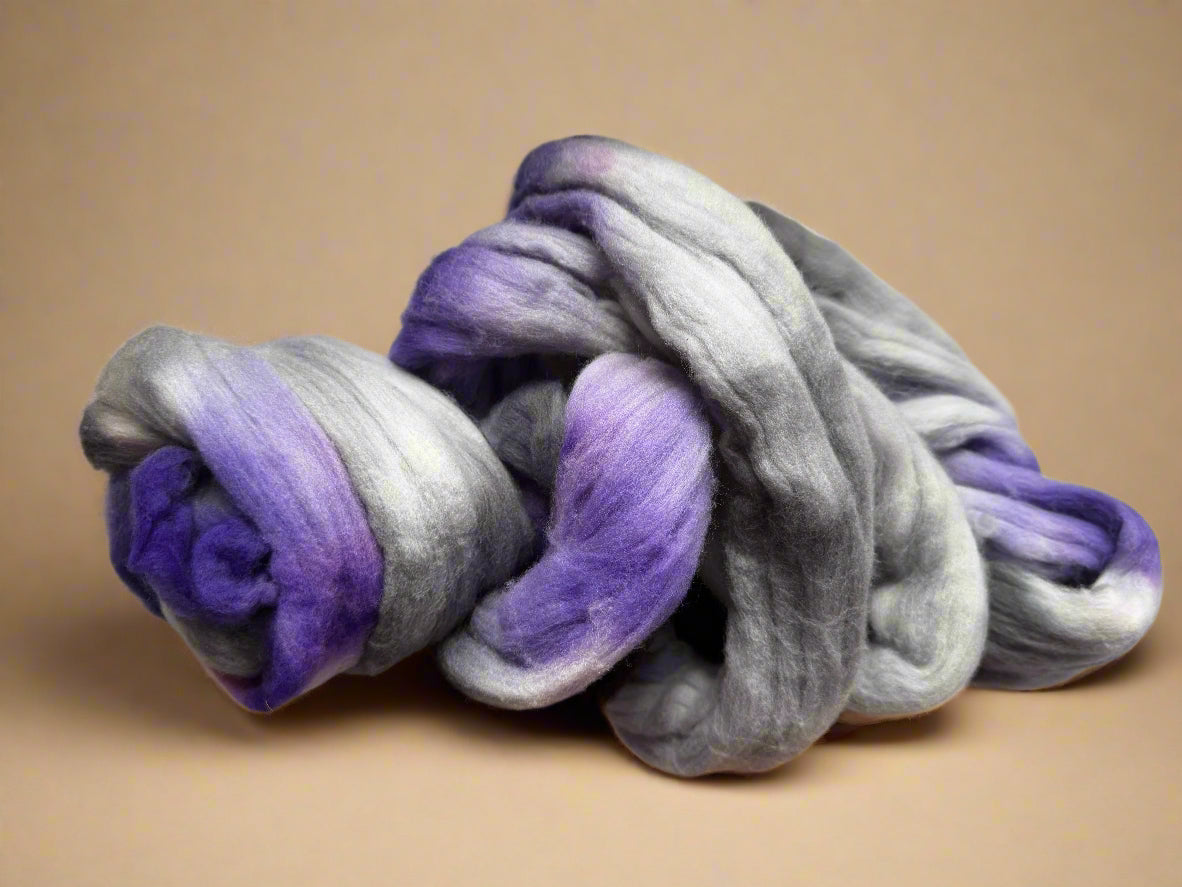 Hand Dyed Fiber Braids
