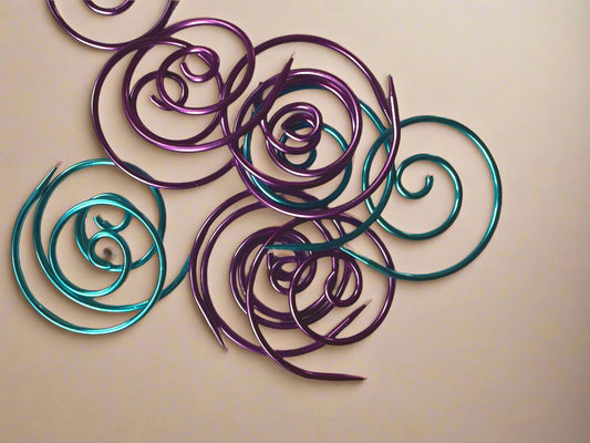 Spiral Cable Needle | Secure Knitting Tool