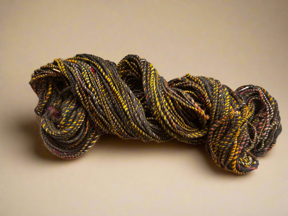 Hand Spun Badlands Yarn | Aran Weight Superfine Merino