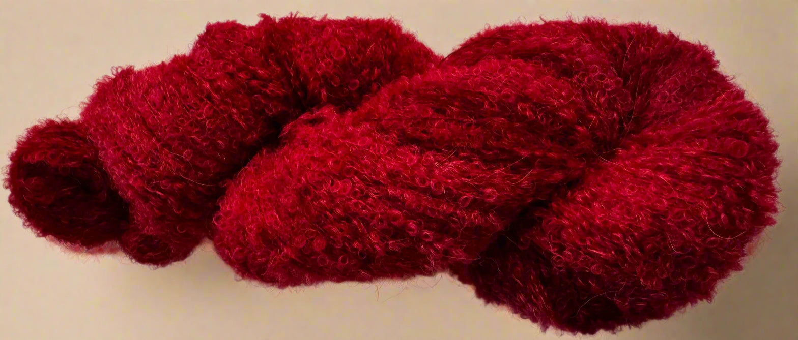 Alpaca Boucle Yarn | Lace Weight Soft & Fluffy