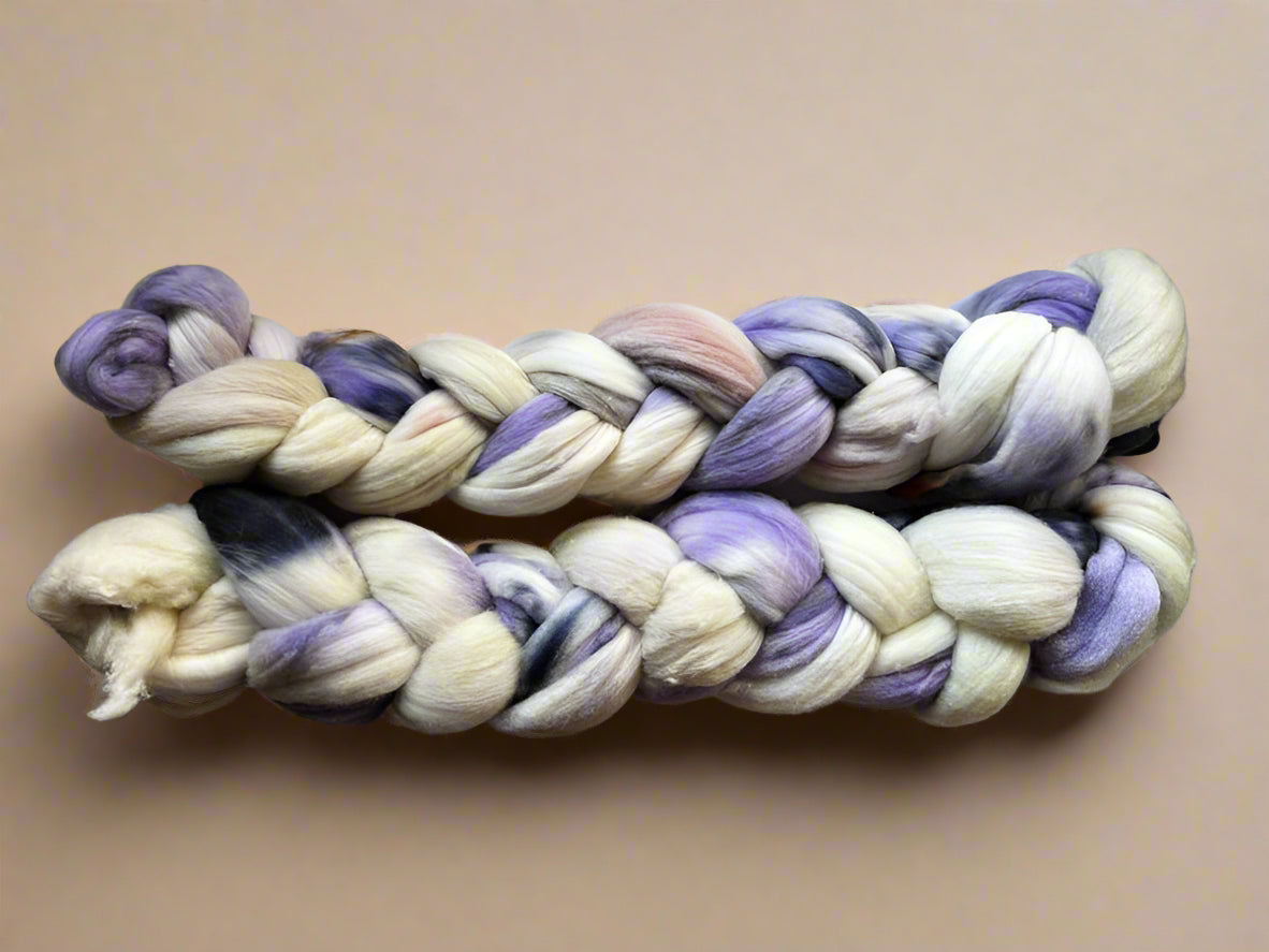 Hand Dyed Fiber Braids