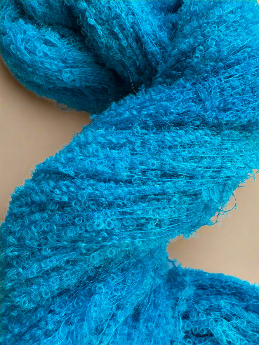Alpaca Boucle Yarn | Lace Weight Soft & Fluffy