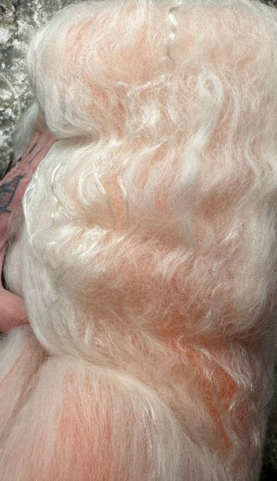 Hand Dyed and Blended Fiber Batts