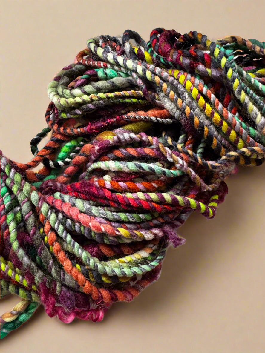 Hand Spun Elysian Wilds Yarn | Super Bulky Luxury Blend