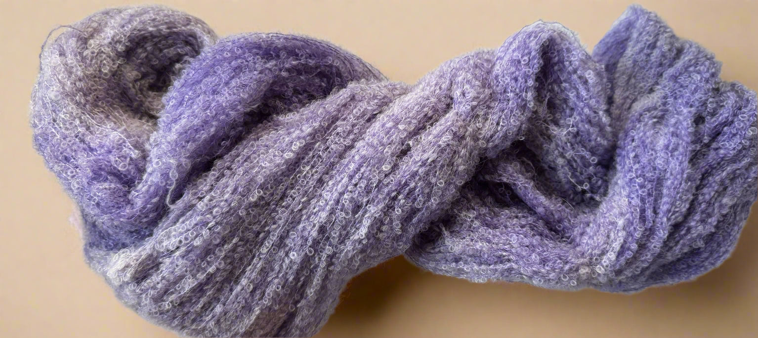 Alpaca Boucle Yarn | Lace Weight Soft & Fluffy
