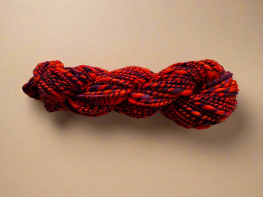 Hand Spun Dropout Yarn | Aran Weight Rambouillet