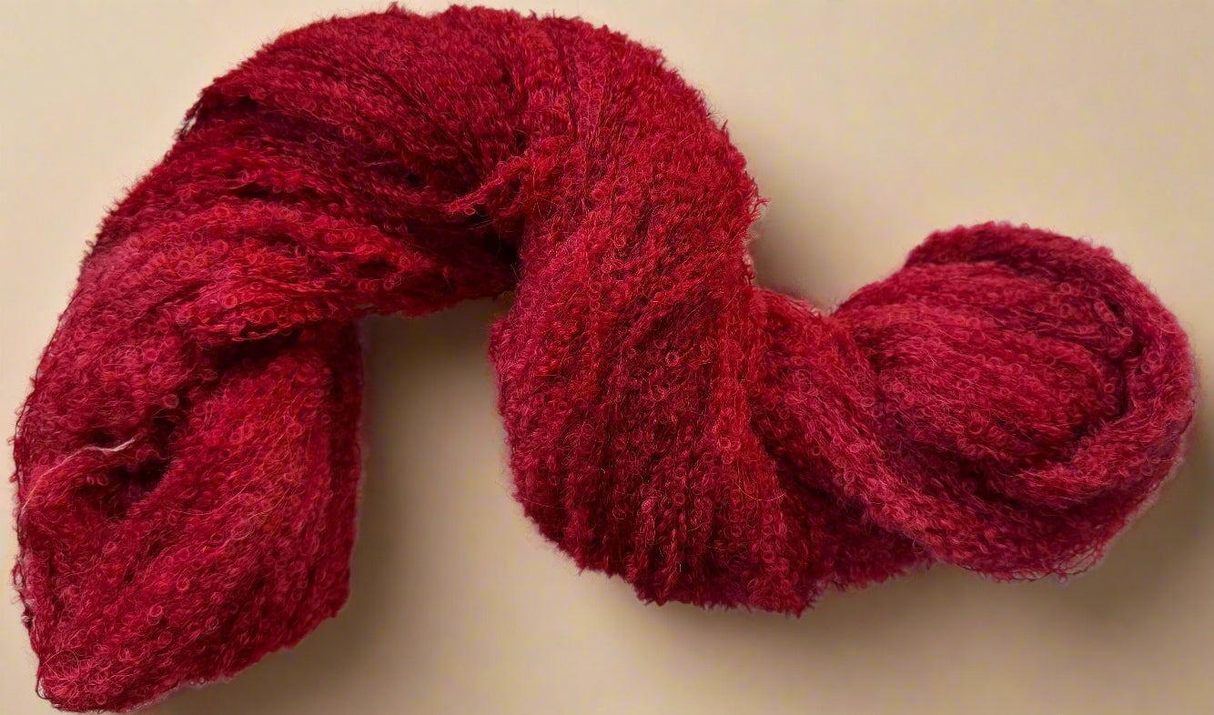Alpaca Boucle Yarn | Lace Weight Soft & Fluffy