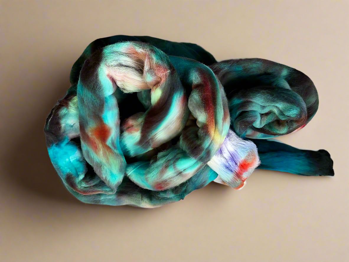 Hand Dyed Fiber Braids