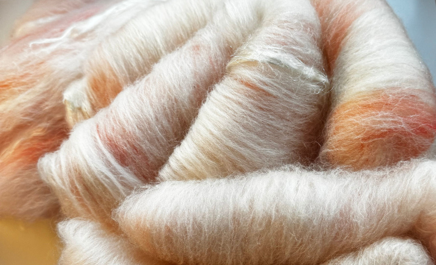 Hand Dyed and Blended Fiber Batts