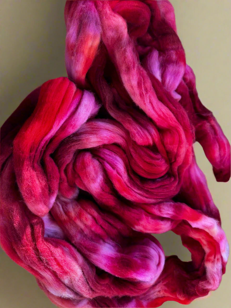 Hand Dyed Fiber Braids