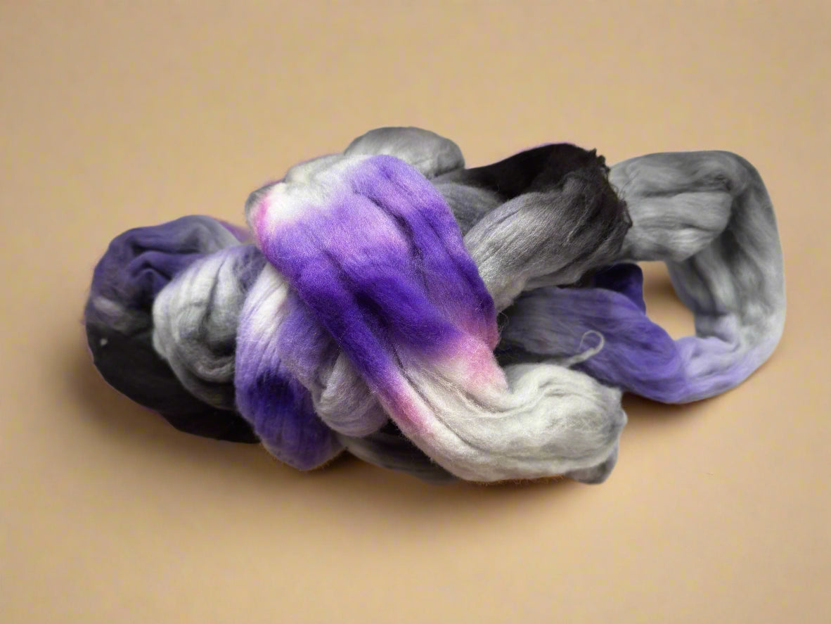 Hand Dyed Fiber Braids