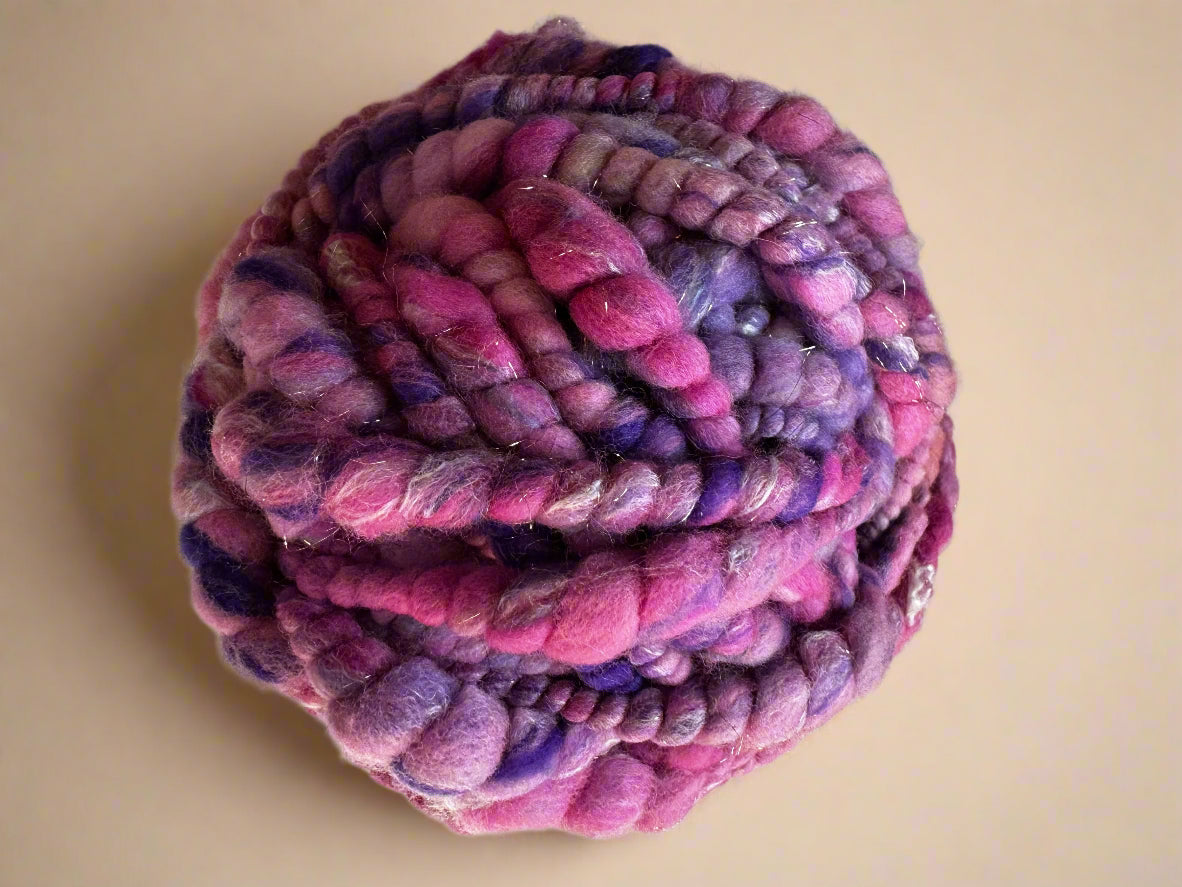 Hand Spun Girls Club Yarn | Super Bulky Merino Blend