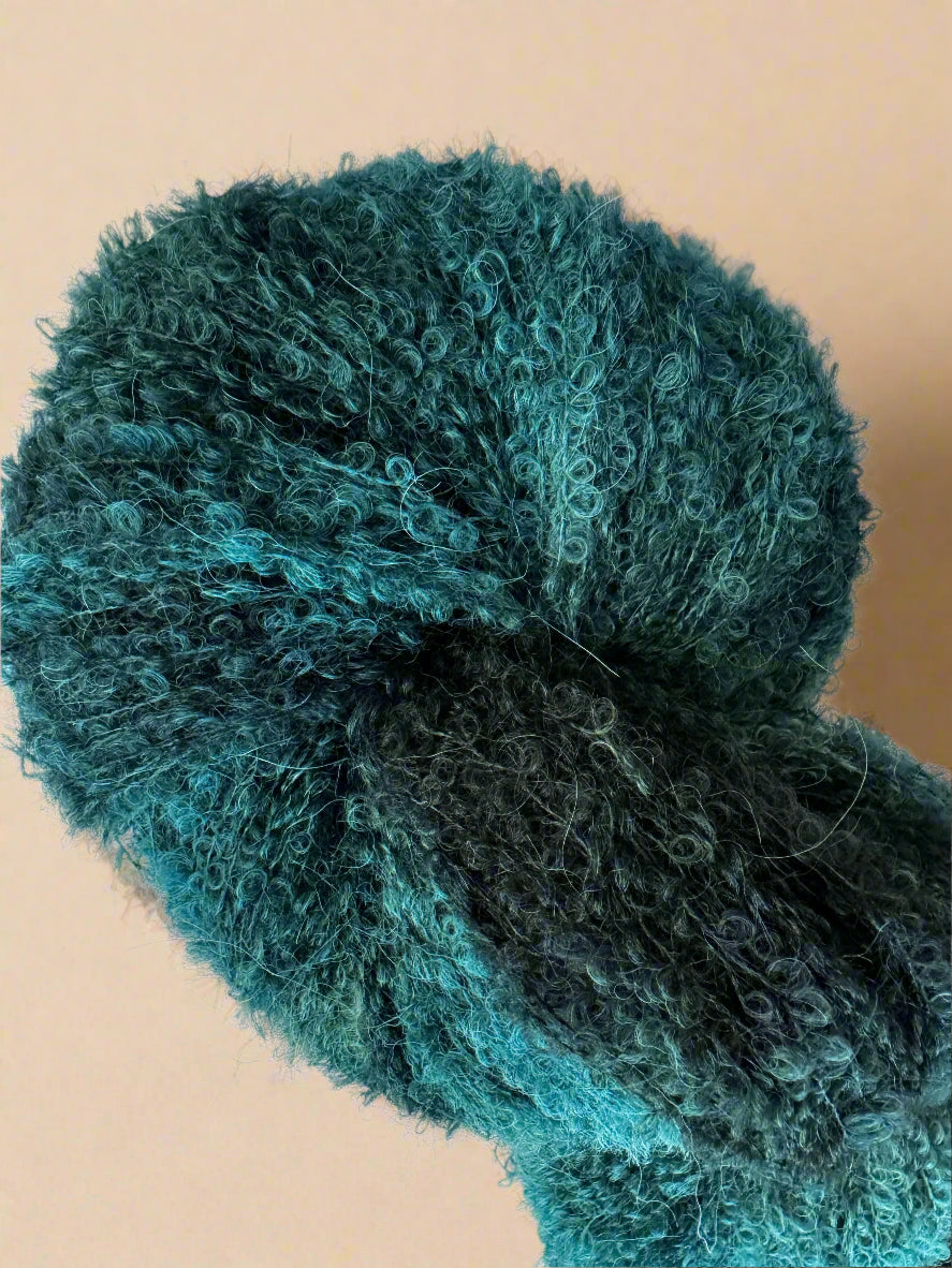 Alpaca Boucle Yarn | Lace Weight Soft & Fluffy