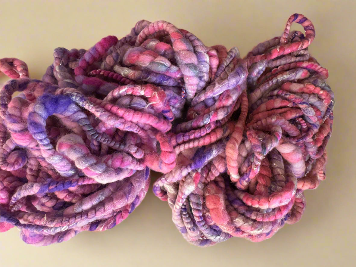 Hand Spun Girls Club Yarn | Super Bulky Merino Blend