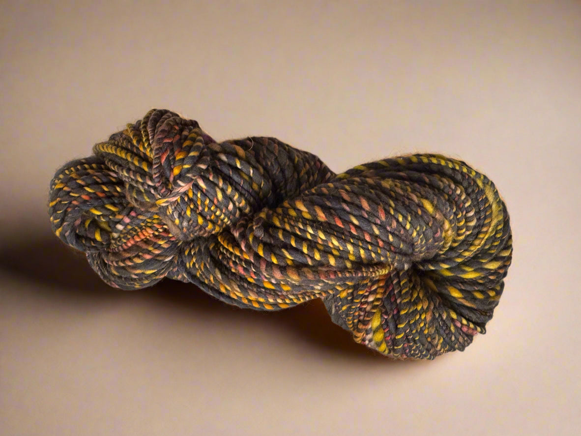 Hand Spun Badlands Yarn | Aran Weight Superfine Merino