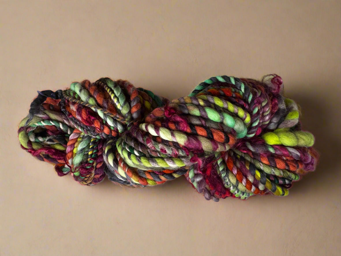 Hand Spun Elysian Wilds Yarn | Super Bulky Luxury Blend