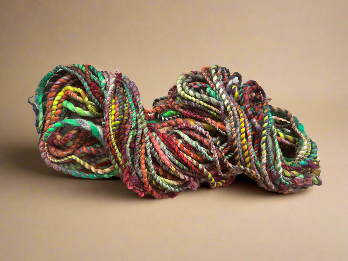 Hand Spun Elysian Wilds Yarn | Super Bulky Luxury Blend