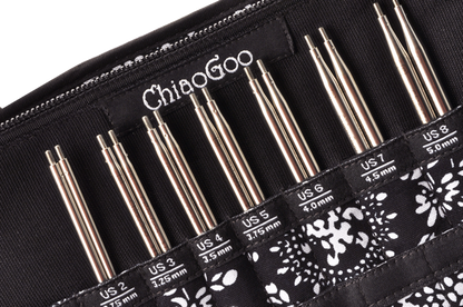 Chiagoo 5" Interchangeable Knitting Needle Set