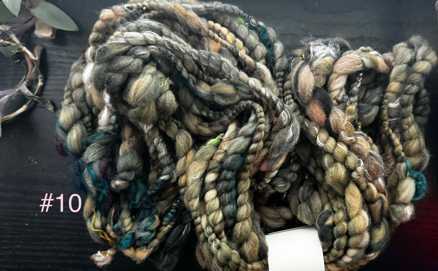 Handspun/handdyed yarn