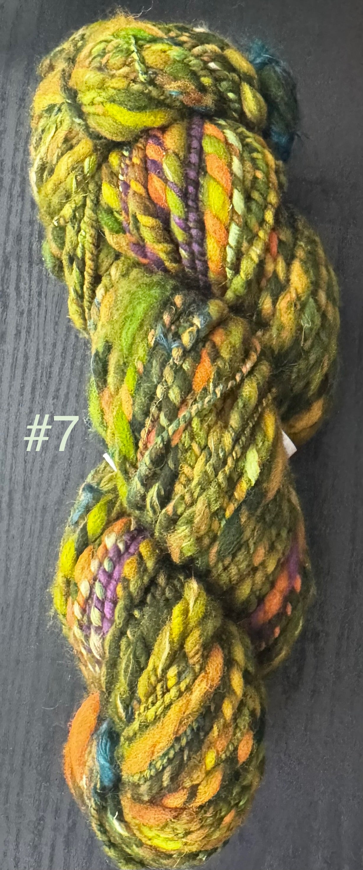 Handspun/handdyed yarn