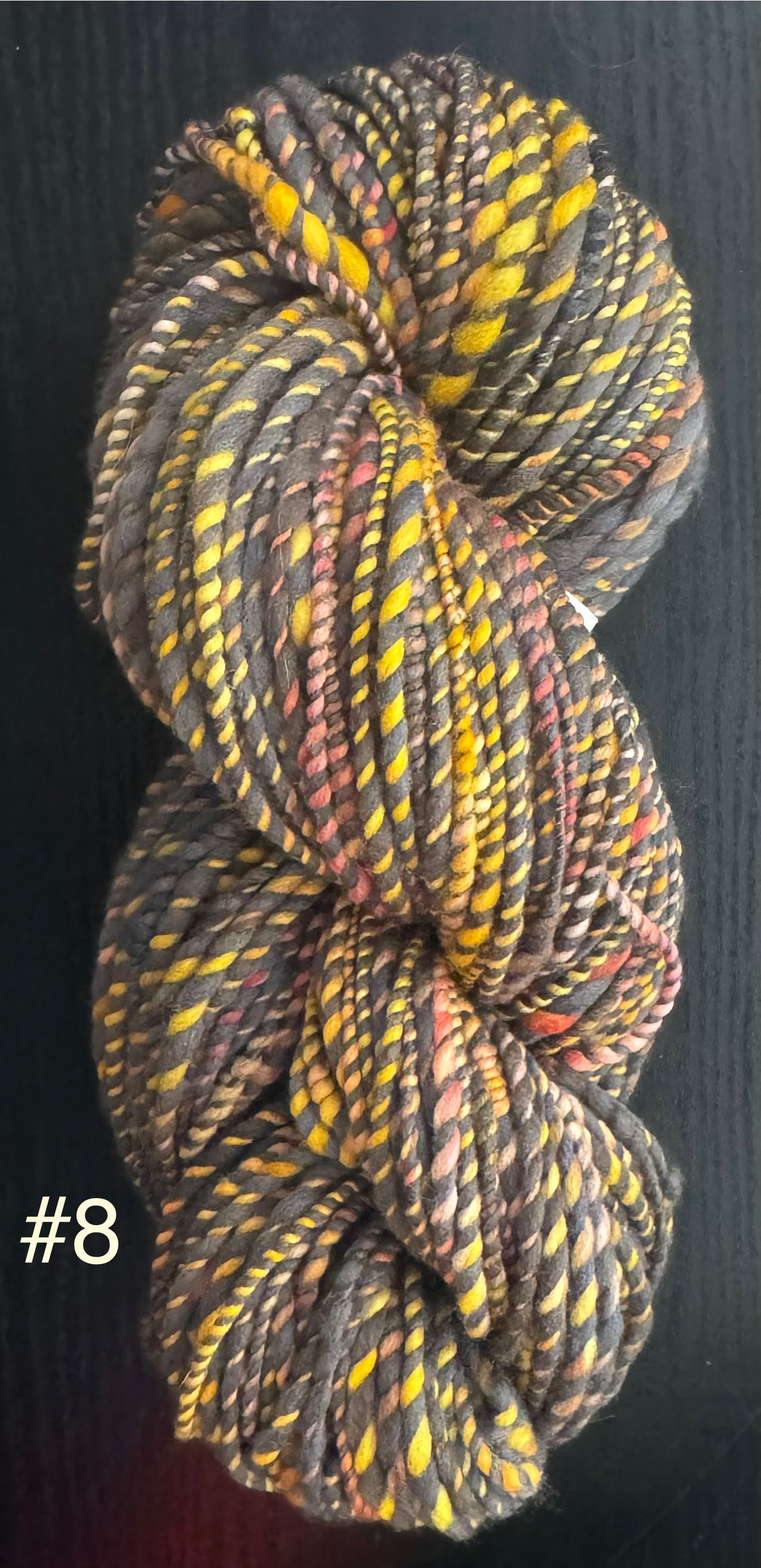 Handspun/handdyed yarn