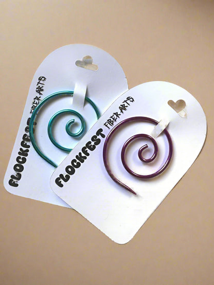Spiral Cable Needle | Secure Knitting Tool