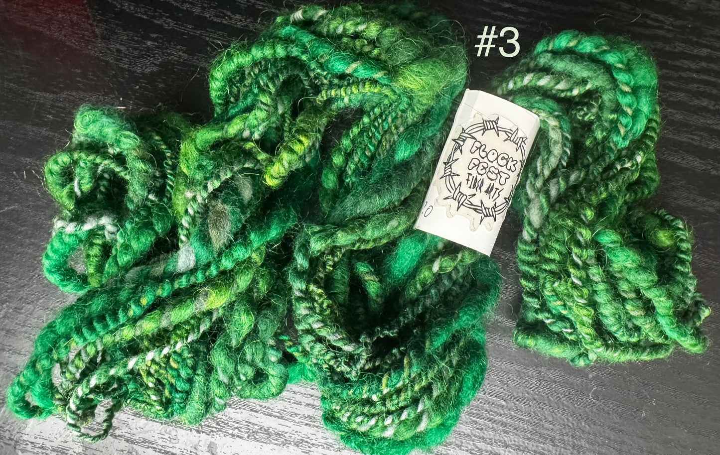 Handspun/handdyed yarn