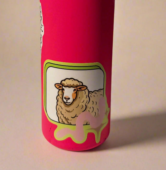 Baaaaa-d Ass Sticker | Fun Sheep-Themed Vinyl Decal