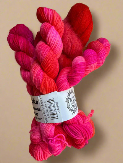Perfect Fluffy Sock Kit | Soft & Cozy Yarn for Socks