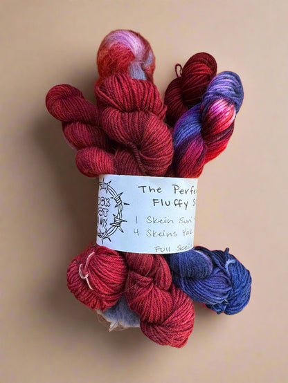 Perfect Fluffy Sock Kit | Soft & Cozy Yarn for Socks