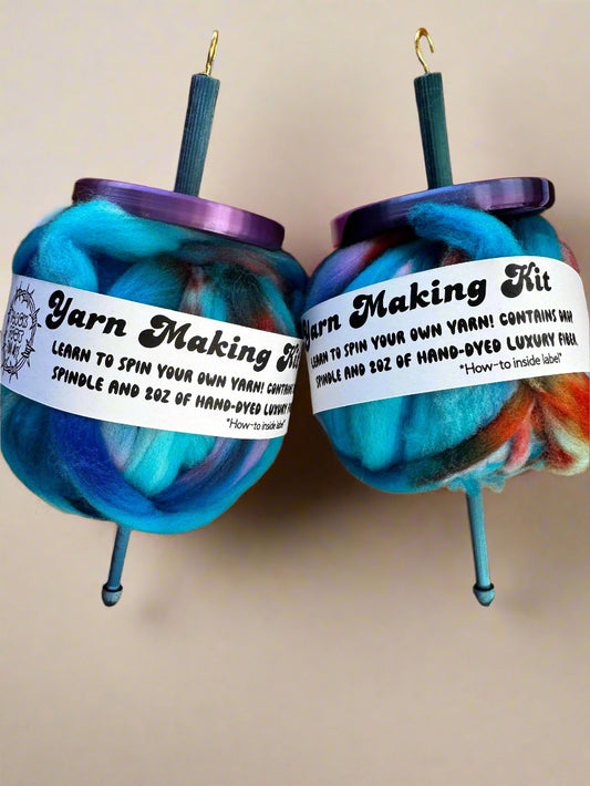 Yarn Making Kit | Spin & Create Your Own Unique Yarn