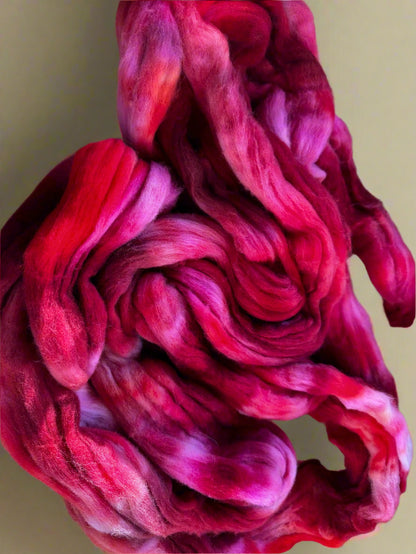 Hand Dyed Fiber Braids