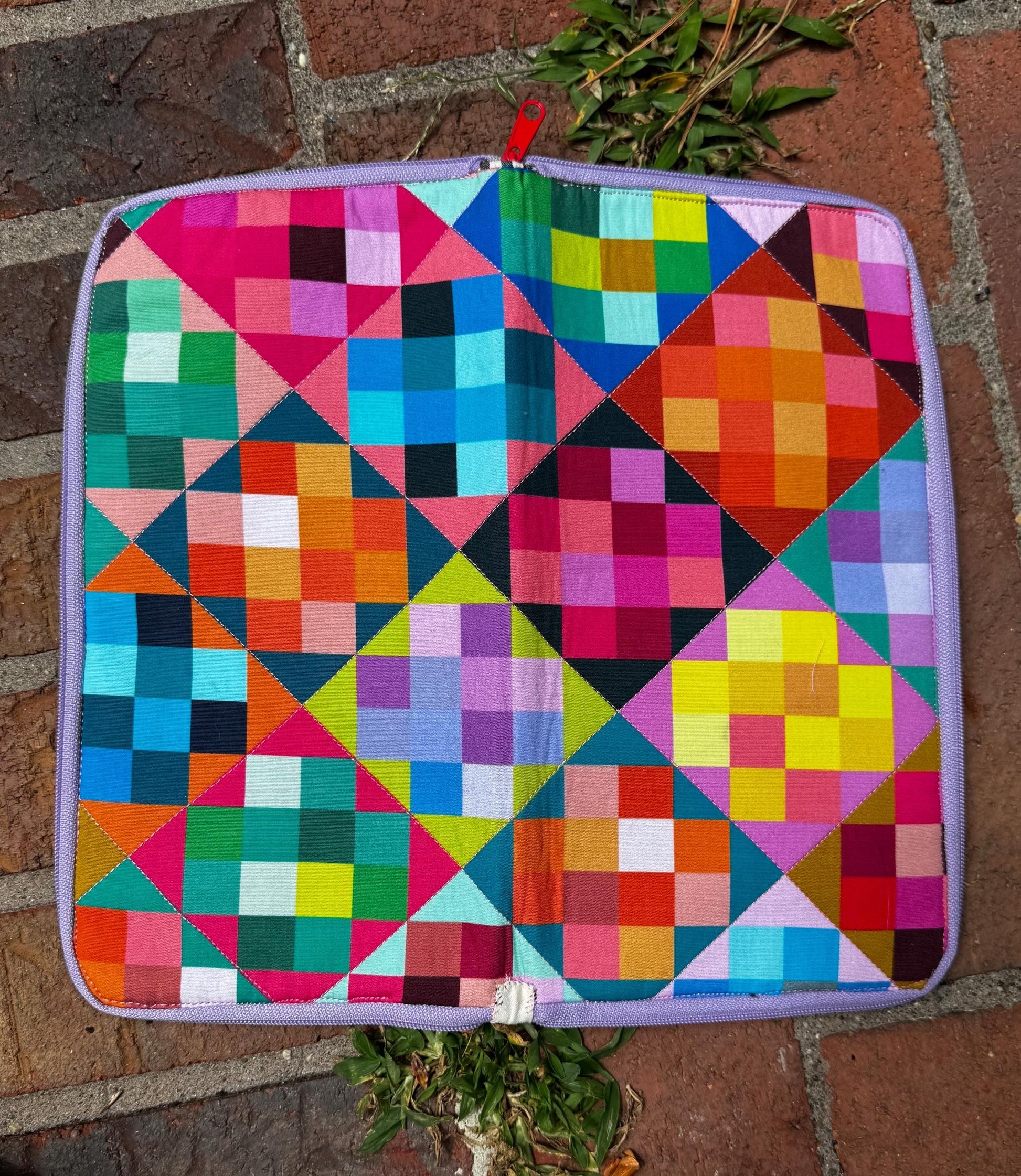 Handmade sock knitting needle organizer for 9” fixed circulars, dpns, and notions