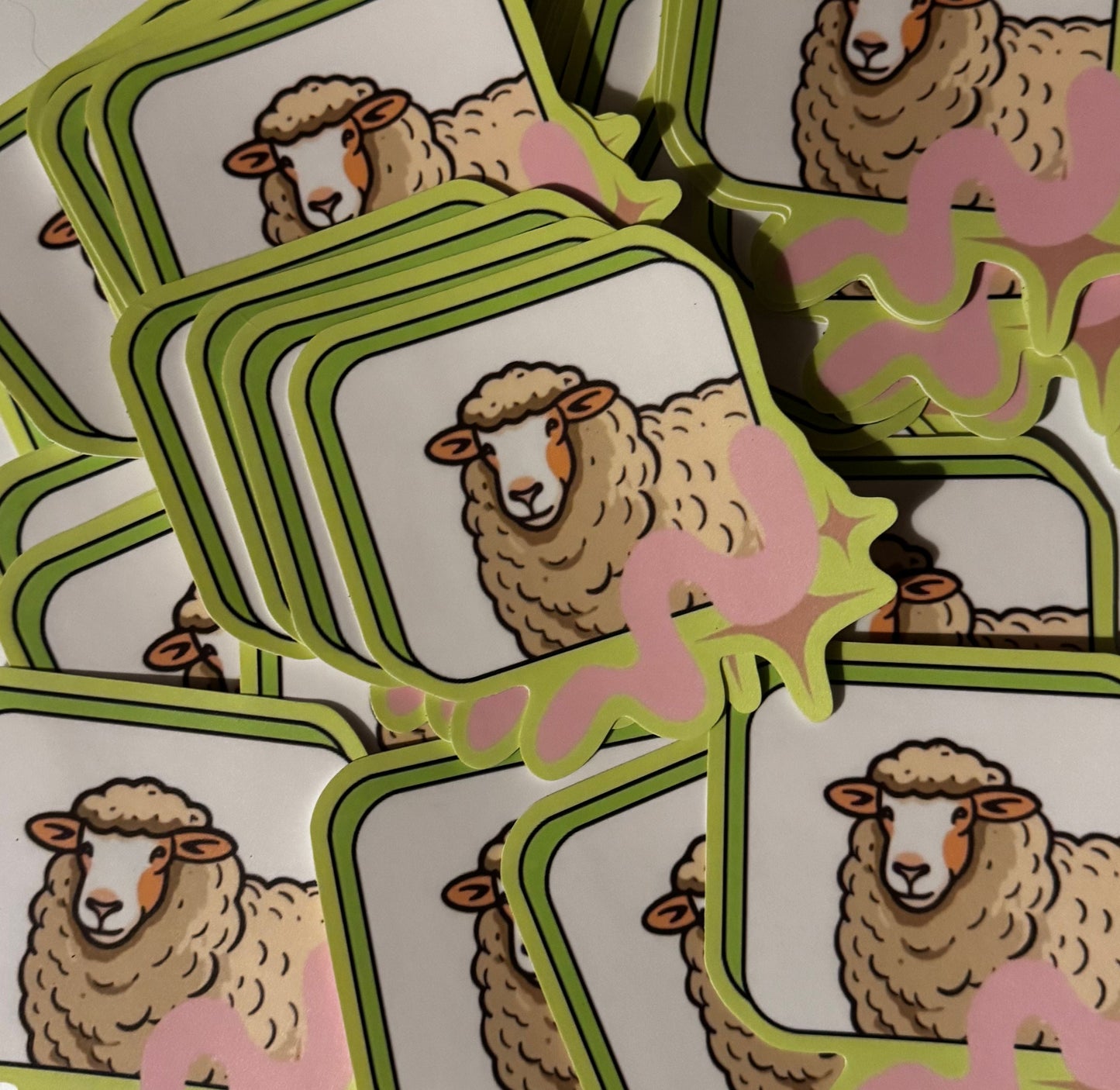 Baaaaa-d Ass Sticker | Fun Sheep-Themed Vinyl Decal