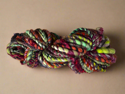 Hand Spun Elysian Wilds Yarn | Super Bulky Luxury Blend